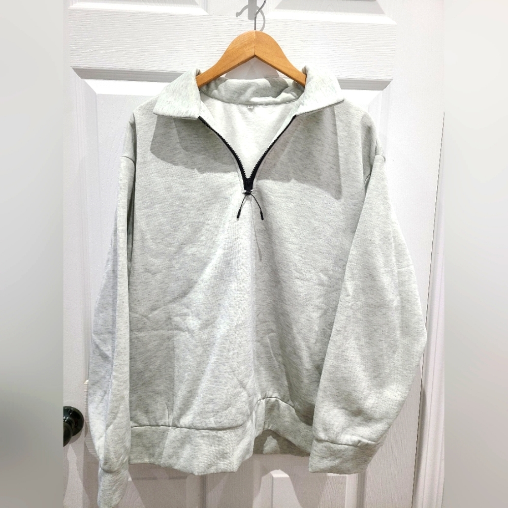 Amazon Half Zip Up Sweatshirt. Never been worn! SIZE XL